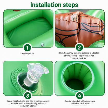 "The Float Paw" Dog Inflatable water Float
