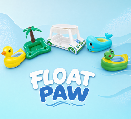 "The Float Paw" Dog Inflatable water Float